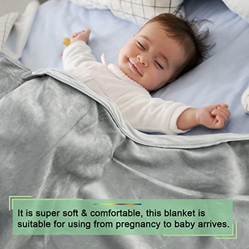 QRFDTSOQY Cobertor EMF, Cobertor Faraday Proteção para Adultos, Grávidas e Recém-Nascidos, Proteção