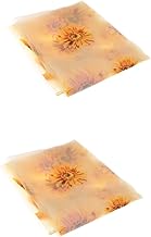 IMIKEYA 2 Peças Cortinas De Janela Transparentes Cortinas De Voile Cortinas Transparentes Cortinas De Janela De Tule Cortinas De Janela Transparente Cortina De Janela Transparente Decorar