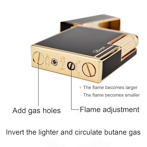 Encendedor clásico inflable de butano con ignición lateral miniatura 4