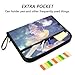 ALAZA Lovely Jellyfish Expandable Filing Folder Storage Organiser Box Files, 13 Pockets Zip Filing Folders for Home or Office Documents