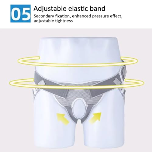 Faja para Hernia para Hombre y Mujer, Soporte Ajustable S miniatura 6