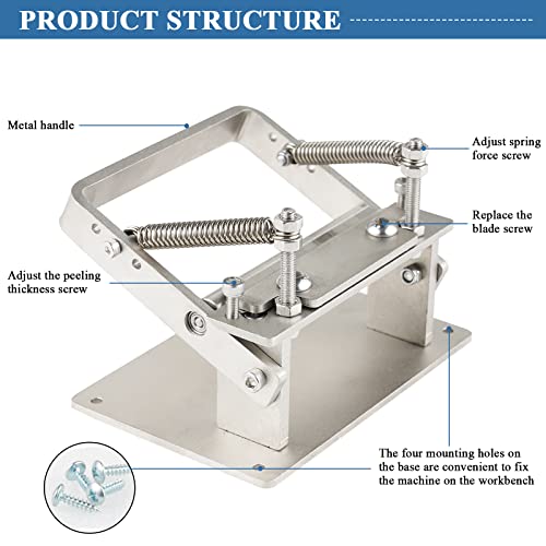 Leather Skiver Machine