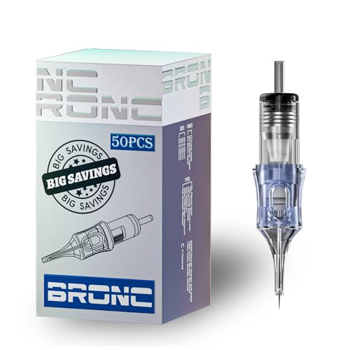 Bronc BRONC_BLUE_1009RL_50PCS 50Pcs Tattoo Cartridge Needles 1009Rl cover