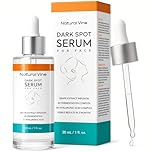 Natural Vine Dark Spot Serum: Dark Spot Remover for Face with Grape Extract Fermentation Complex Hyaluronic Acid Vitamin E for Brighter Even Skin Tone 1 FL OZ/30mL