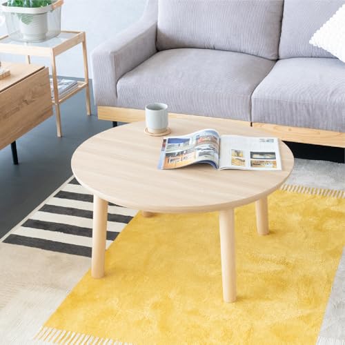 KEN JAPAN こたつ テーブル 円形 75cm 丸型こたつ