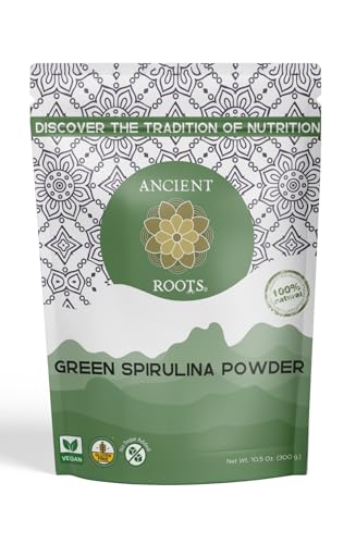 Ancient Roots Green Spirulina Powder (10.5 oz)