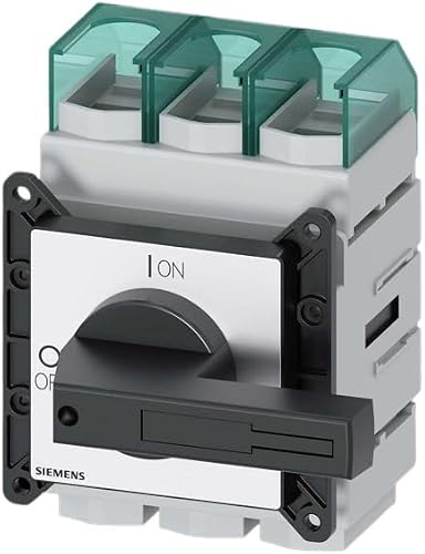 Siemens 3LD5 Disjoncteur 3 pôles, 160 A, 160 A, SENTRON fermé, classe J, taille 