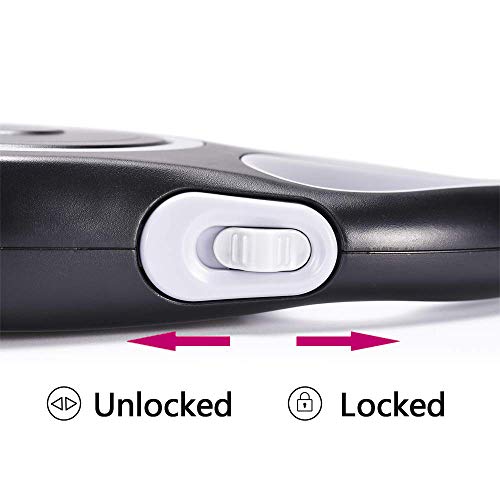 EC.TEAK Retractable Dog Leash, 26 Foot Dog Walking Leash for Medium Large Dogs up to 110lbs, One Button Break & Lock… - Image 5