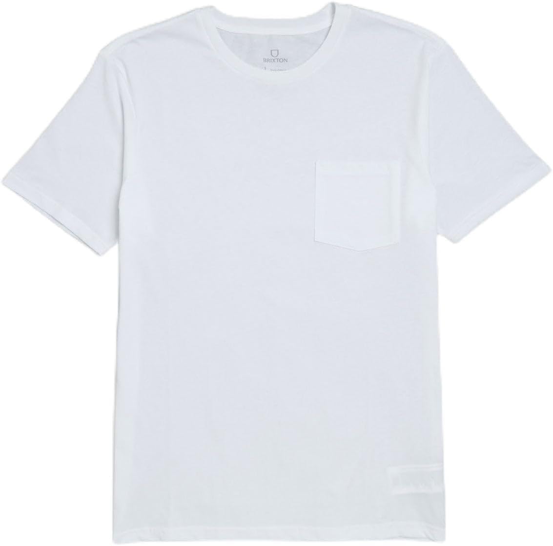 Brixton Premium Cotton Pocket T-Shirt - White