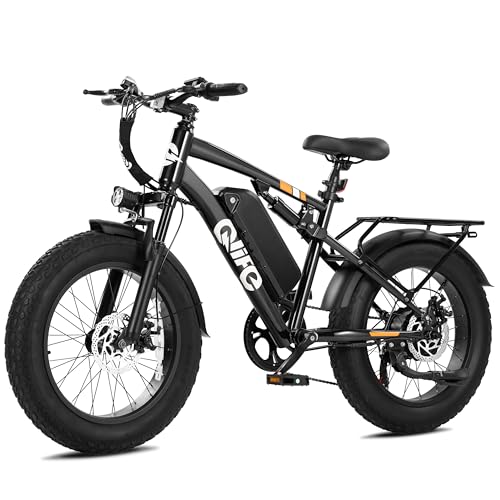 Qlife Racer Fat Tire Series Electric Bike for Adults, 28MPH,
