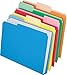 Pendaflex Double Stuff File Folders, Letter Size, Assorted Color, 1/3 Cut, 50/BX (54460)