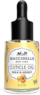 Maccibelle Cuticle Oil Milk and Honey 0.5 oz - Heals Dry Cracked Cuticles