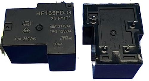 Relais HF165FD-G-24-HY1TF 24V DC miniature DIP4 pour réparation électronique
