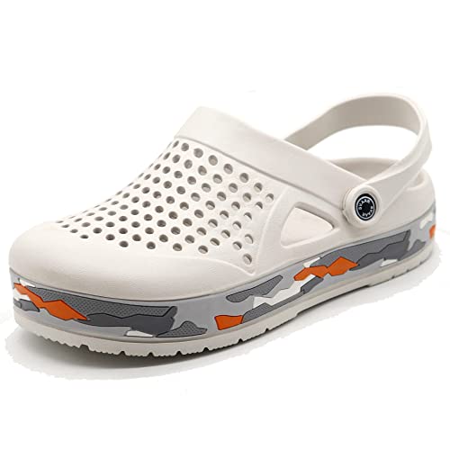 SVAAR Men's Off White Clogs - 7 UK
