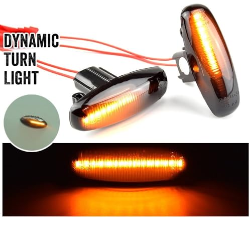Intermitentes LED dinámicos de espejo para Toyota Yaris y Vios 2014-2019 3