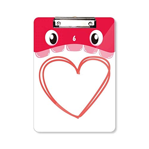 Porte-bloc Valentin A4 à double lignes : le cadeau romantique et utile pour organiser son quotidien