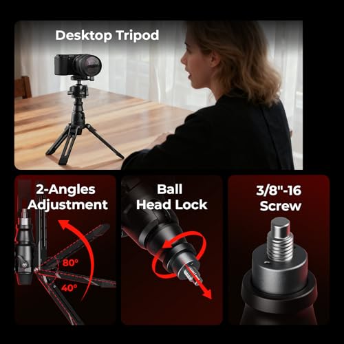 Image of SmallRig 166.5cm / 65.6 inch Carbon Fiber Monopod for Camera, Compact Camera Monopod with One-Touch Height Adjustment, Max. 5kg Playload Ball Head, Storage Size of 68cm / 26.8 inch, Weighs 1.72kg / 3.8lb