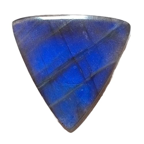Labradorite bleue naturelle cabochon trillion 23mm pour fabriquer bijoux