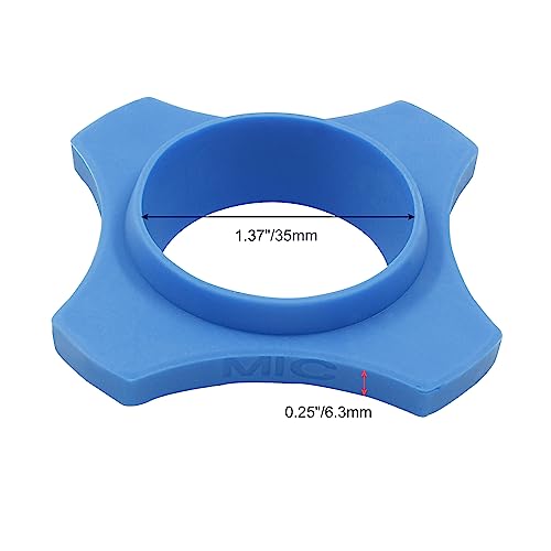 image for Cionyce 4 Pcs Microphone Anti-Roll Rubber Rings Mic Rolling Protection
