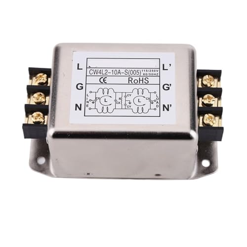 Filtro de potencia de doble etapa CW4L2-20A-S para proteger electrodomésticos en líneas de 220v