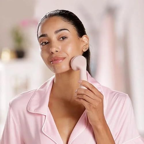 Escova de Limpeza e Massagem Facial Vibratória, 4 Modos
