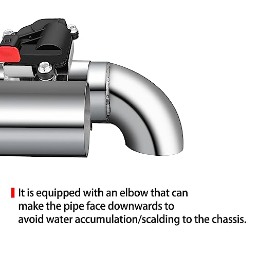 Peastorm DZPQFM-76 Electric Exhaust Cutout 3 Inch thumb #4