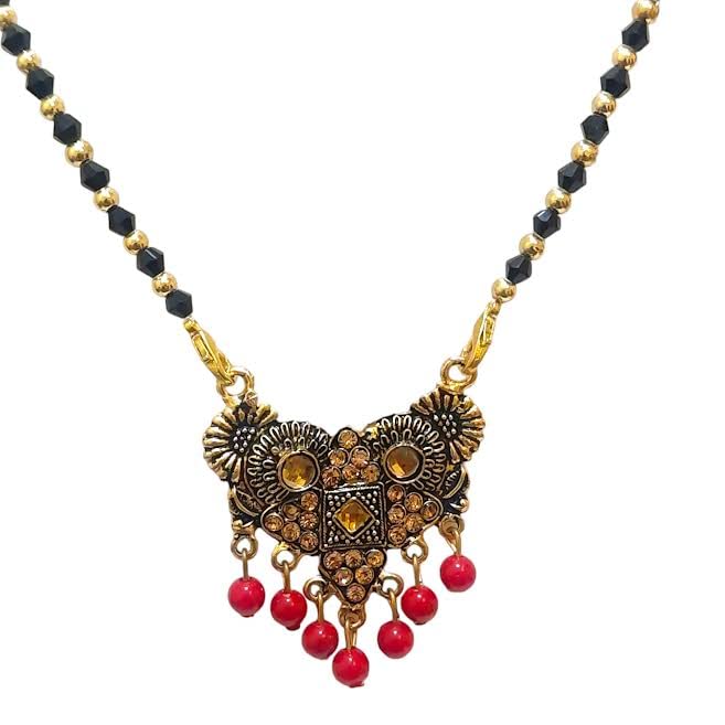 Antique Gold Plated Brass Mangalsutra for Women and Newly Married Long Mangalsutra (B0C3HL5GDD) Amazon Price History, Amazon Price Tracker