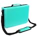 YOUSHARES 180 Slots PU Leather Colored Pencil Case - Large Capacity Carrying Case for Prismacolor Watercolor Pencils, Crayola Colored Pencils, Marco Pens, Gel Pens(Green)