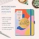 Busy B A6 Diary - Mid-Year Academic Planner - Aug ’25 - Aug ’26 - Multi - Wochen-zu-Ansicht mit To-Do-Listen, Notizseiten, 3 Taschen, Stiftschlaufe, Jahresplaner und elastischem Verschluss