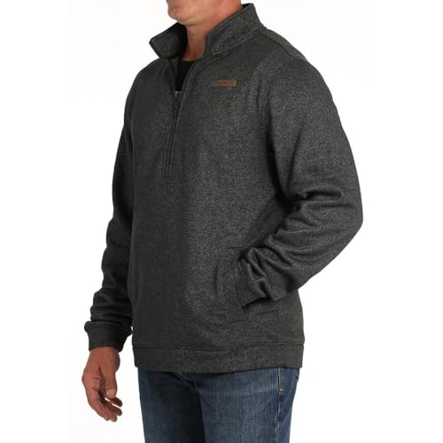 Cinch Men's Black 1/4 Zip Pullover