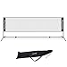 Price comparison product image display4top 5M Badminton Net Set, Volleyball Tennis Net, Height Adjustable, Portable with Portable Carry Bag, Sports Net for Indoor or Outdoor Court, Beach, Driveway, Black