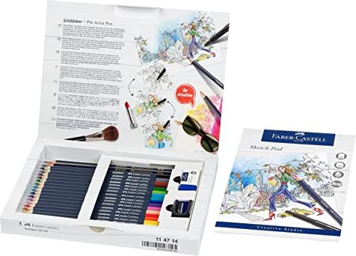 Faber-Castell Goldfaber Colour Pencil Gift Set,Colourful,FC114714AZ