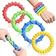 Peevisap 4 Stück Dekompressionsarmband, Fidget Toys, Sensorisches Spielzeug, Stressabbau Spielzeug, ADHS Spielzeug, Antistress Spielzeug, Es baut Stress ab und lenkt die Aufmerksamkeit