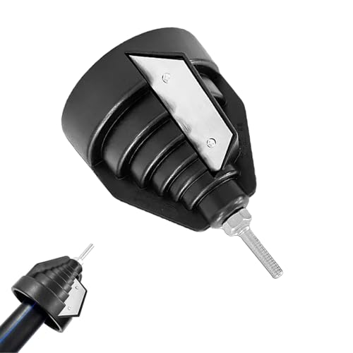 WOUYTPE Alésoir Tuyau PVC, Outil Ebavurage, Alesoir PVC, Outil Manuel D'ébavurage pour Tuyaux en PVC PP et PE de 20 mm, 25 mm, 32 mm, 40 mm, 50 mm et 63 mm de Diamètre, Maintenez les Tuyaux à Niveau