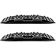KATSU Tools 2 Stück Bergungs-Traktionsbretter, 10T Bergungs-Trackpads für Sand/Schlamm/Schnee im Gelände, für PKW, SUV, LKW, Notfall