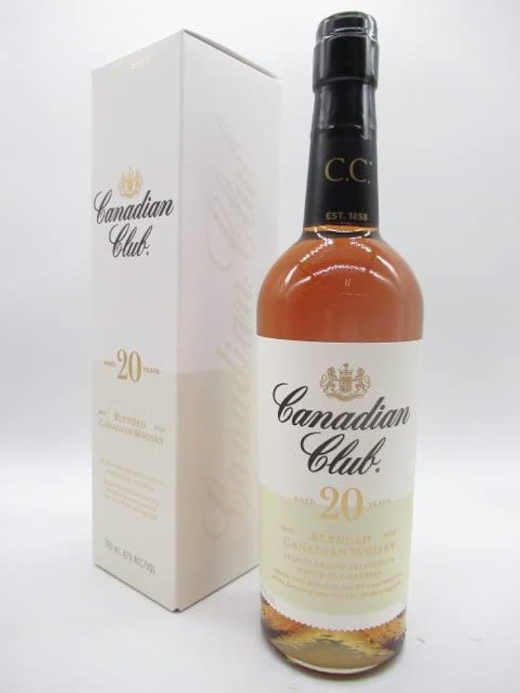 カナディアンクラブ 20年 ウィスキー　750ml カナディアンクラブ20年 750ml瓶 商品情報（カロリー・原材料