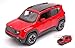 Maisto MODELLINO in Scala Compatibile con Jeep Renegade 2015 Red 1:24 MI31282R