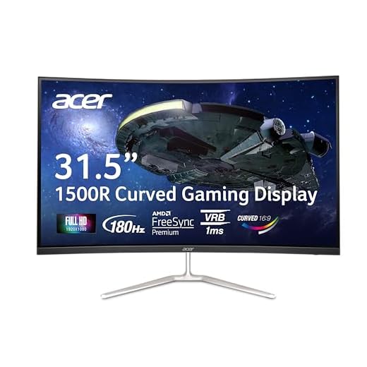 Acer Nitro Curved Gaming Monitor 31.5"