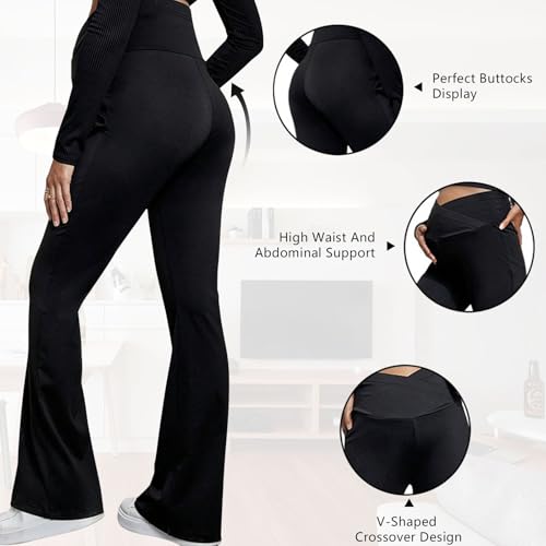Pantalon de maternité extensible avec bandeau réglable confortable