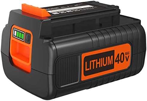 BULL-TECH 40 Volt MAX 2.0Ah Lithium Battery Replacement for Black and Decker 40V Battery,Compatible with All Power 40V Black and Decker Power+ Tools