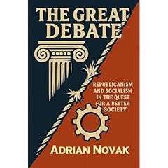 The Great Debate Audiolibro Por Adrian Novak arte de portada