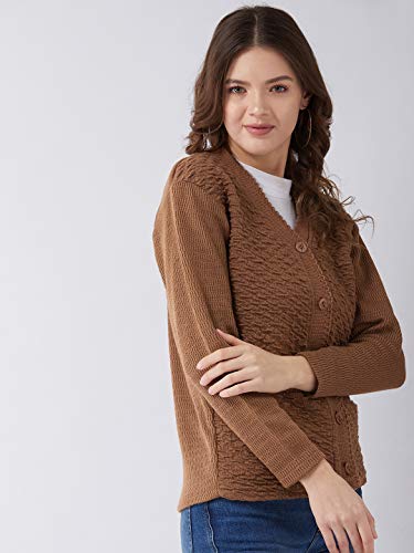 Image of Pivl V Neck Casual Women Sweater /Cardigan for Winter