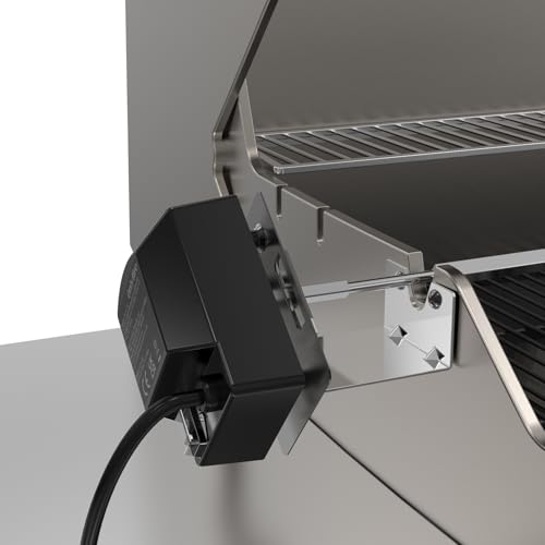 onlyfire Edelstahl Grillspieß Set für Weber Spirit I & Spirit II 200/300 Serie Gasgrill, inkl. 2X...