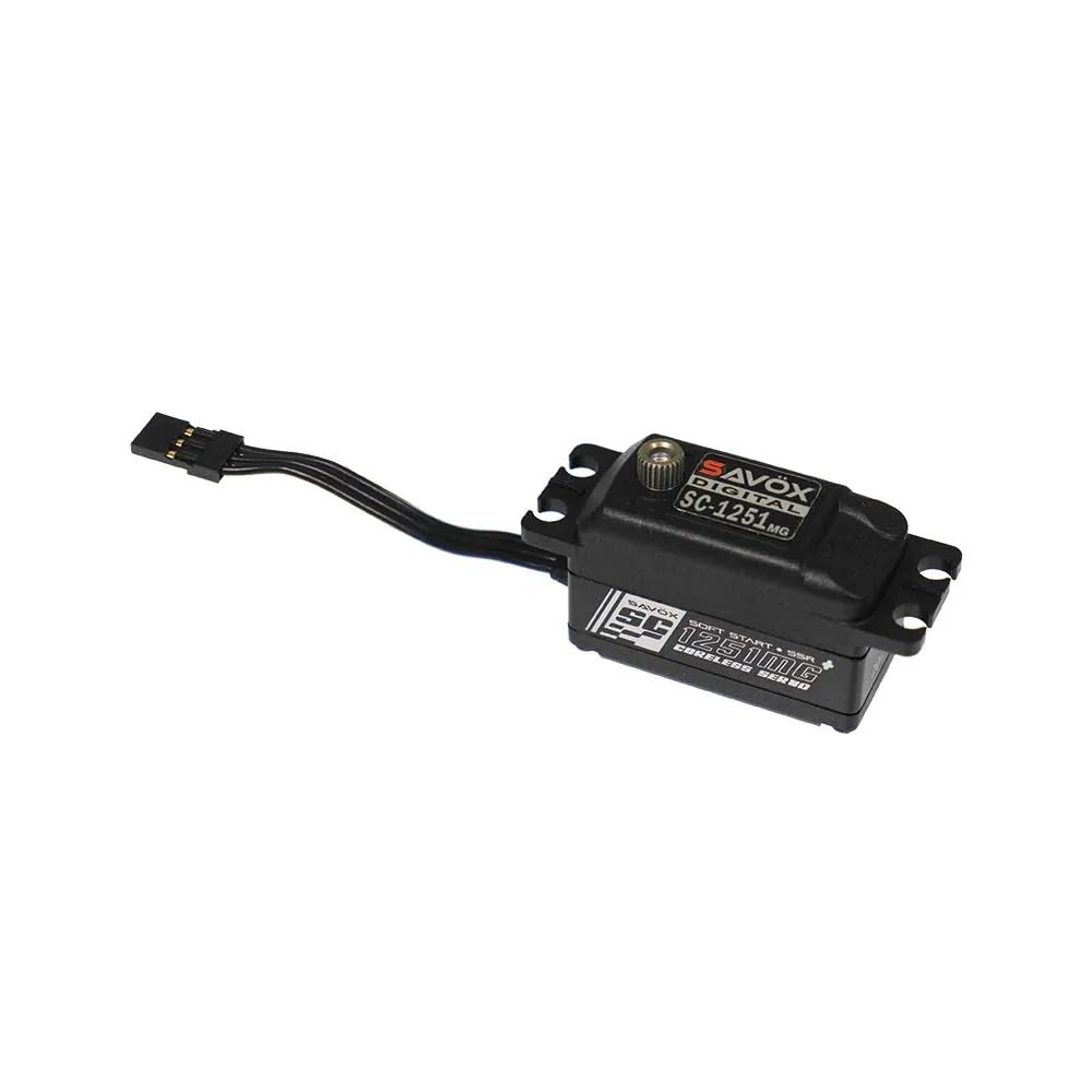 Amazon | SAVOX SC-1251MG PLUS Black コアレス デジタルサーボ