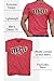 M&M's Mars Candy Shell Chocolate M and M Halloween Costume Classic Wrapper Logo Adult Graphic Men's Tee T-Shirt (Heather Red, XX-Large)