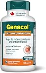 Genacol Anti-Inflammatoire – Curcuma Curcumine & Collagène, Approvisionnement de 50 Jours | Supplément Articulaire Curcuma Curcumine avec BioPerine & Peptides de Collagène, Soulagement de la Douleur de l'Ostéoarthrite, 150 Capsules