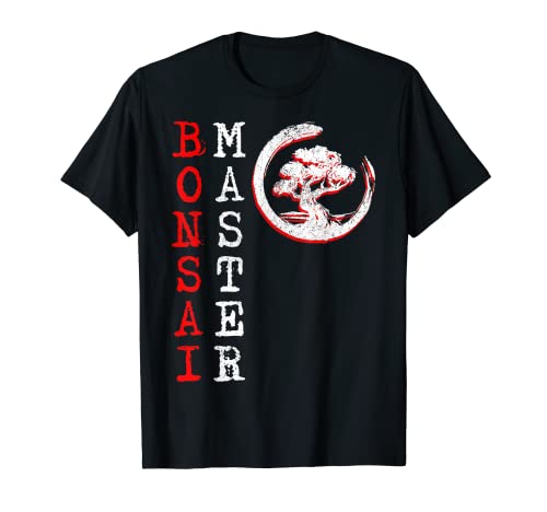 Bonsai Maestro Arte Giapponese Bonsai Maglietta