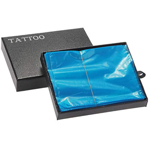 Tattoo Machine Bags - Combofix 200pcs/box Disposable Tattoo Machine Sleeves Tattoo Machine Disposable Plastic Covers Sleeves for Tattoo Supplies Tattoo Kits Tattoo Machine Gun Accessories
