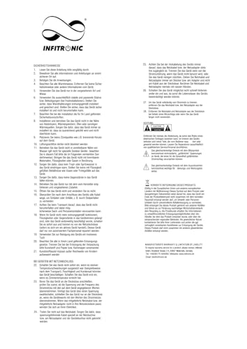Infitronic - INSMA2333-2er-Pack Absorberplatte Isolationspads für Studio Monitor (230 x 330 mm)