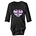 Produktbild Klotr Babyspielanzug, Purple UK Unisex Langarm Baumwolle Body Spielanzug Strampler Kleidung